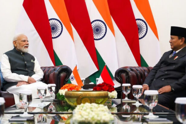 Presiden Prabowo Bersama Pm Modi