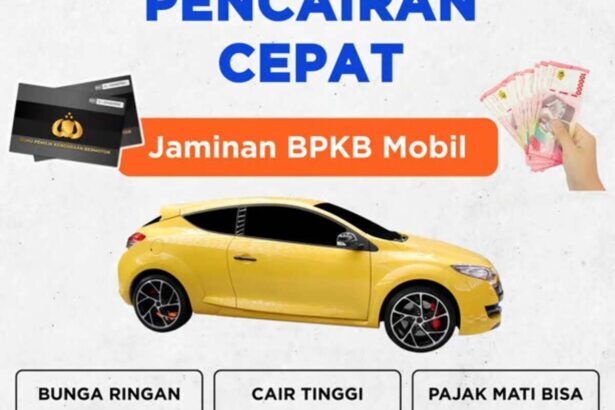 Solusi Gadai Bpkb Mobil Aman Dan Mudah Bersama Tunai.co.id