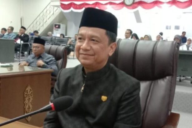 Ketua Fraksi PDI Perjuangan DPRD Kabupaten Barito Utara, H. Taufik Nugraha