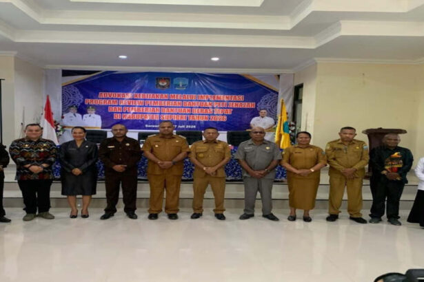 Utamakan Suara Warga, Bskdn Kemendagri Gelar Program Review Pertama Di Tanah Papua Bersama Pemkab Supiori (1)