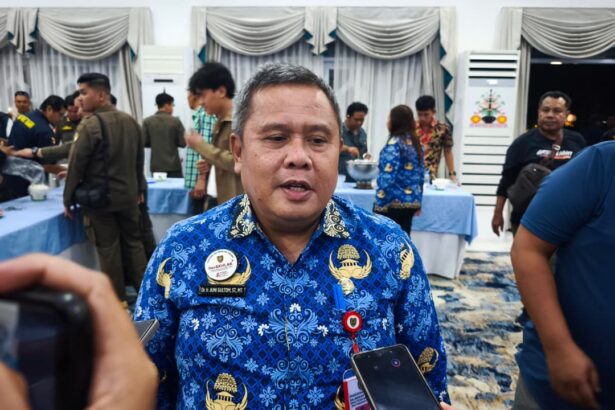 Kepala Dinas Pekerjaan Umum dan Penataan Ruang (PUPR) Kalimantan Tengah, Juni Gultom.