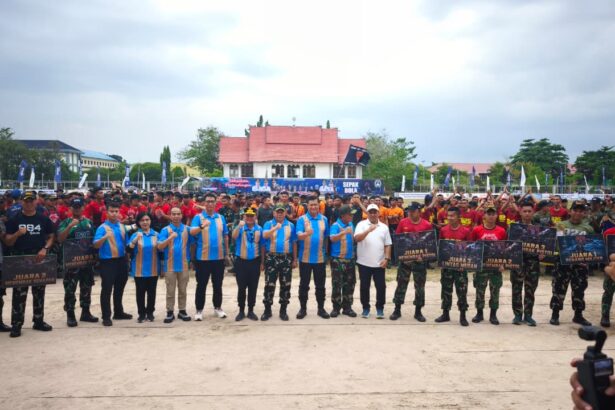 Turnamen Sepak Bola Piala Gubernur Road to Pangdam 22/TB Cup 2026 di Palangka Raya, Rabu (29/7/2026).