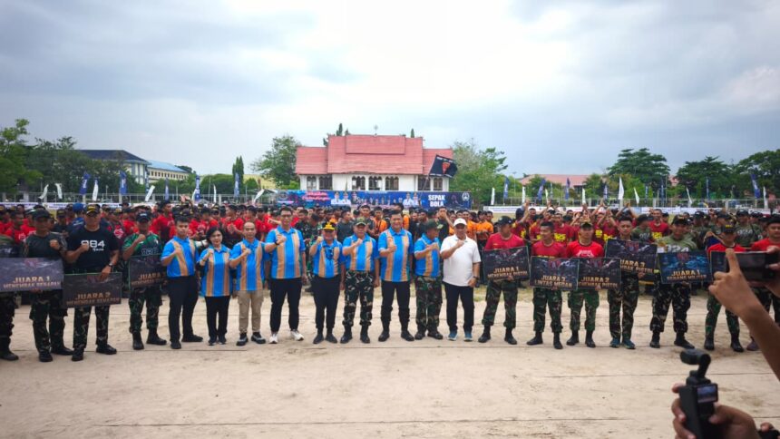 Turnamen Sepak Bola Piala Gubernur Road to Pangdam 22/TB Cup 2026 di Palangka Raya, Rabu (29/7/2026).