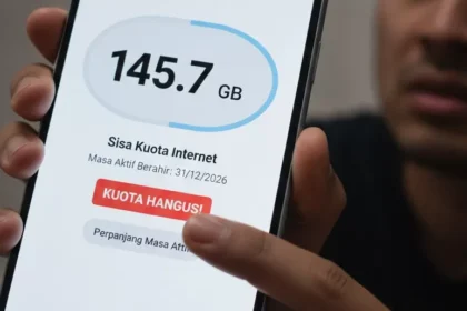 Ilustrasi Kuota Internet Hangus