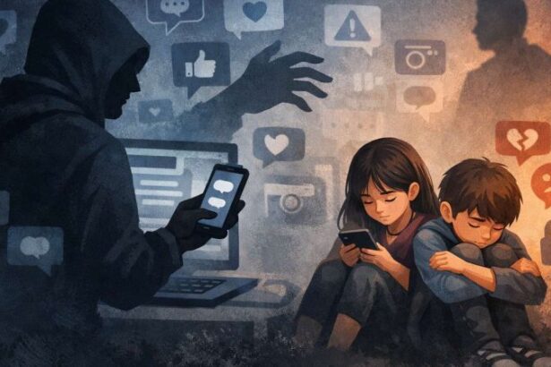 Ilustrasi Kekerasan Online