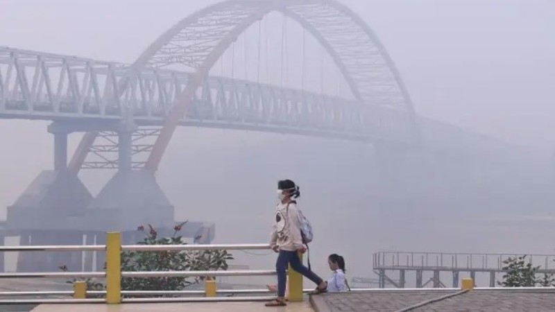 Kabut Asap Palangka Raya