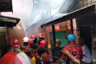 Kebakaran Di Gang Sari 45 Palangka Raya