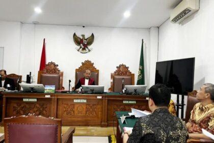 Sidang Praperadilan Korupsi Mbg Lodewyk Pusung