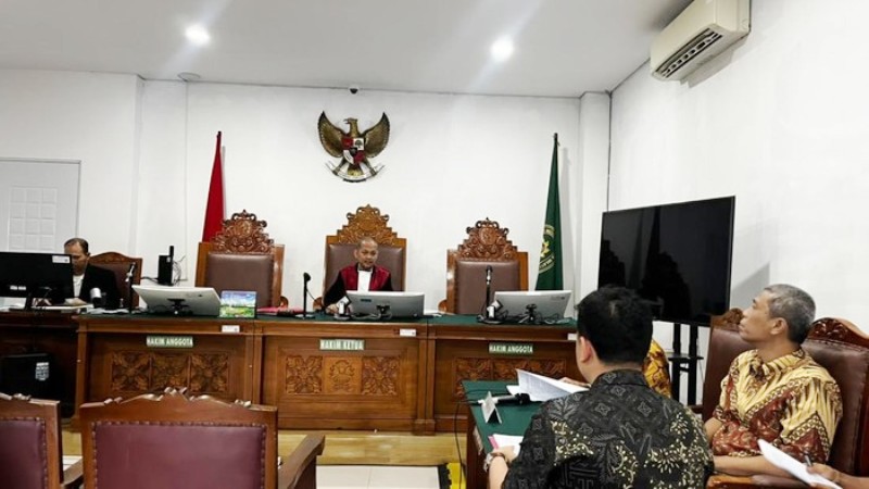 Sidang Praperadilan Korupsi Mbg Lodewyk Pusung