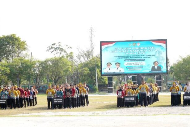 Upacara Hari Anak Nasional