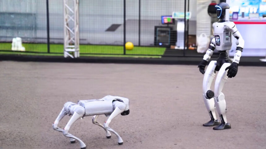 Bukan Sekadar Drone, Kini Robot Quadruped Dan Humanoid Ikut Bekerja Di Lapangan