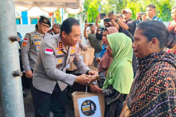 Dari Udara Ke Lapangan, Polda Ntt Gerak Cepat Tangani Gempa Flores, Evakuasi, Buka Akses, Hingga Pastikan Bantuan Tiba