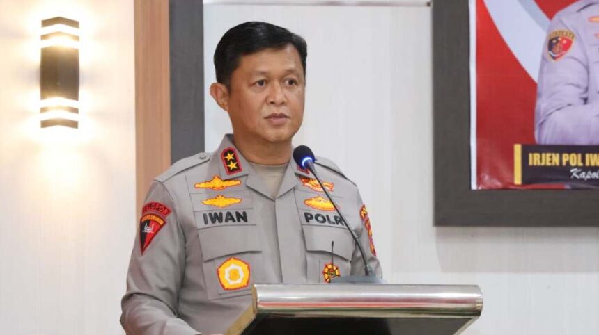 Kapolda Kalteng Irjen Pol Iwan Kurniawan