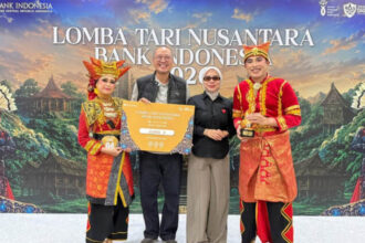 Melky Soekirman Dan Mutiara Aulia Syahida Dari Bri Region 6 Raih Juara 3 Lomba Tari Nusantara 2026 Bank Indonesia (3)