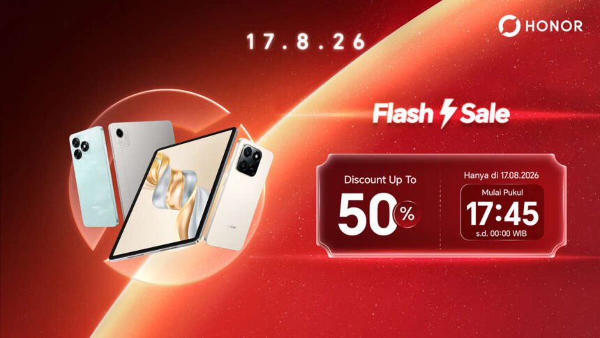 Rayakan Hut Ri Ke 81 Bersama Honor Lewat Promo
