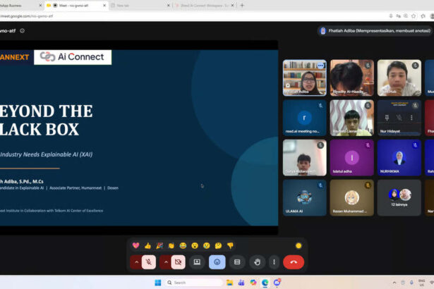 Telkom Ai Connect Makassar Dukung Penyelenggaraan Webinar Beyond The Black Box, Kupas Urgensi Explainable Ai