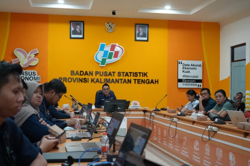 Kepala BPS Provinsi Kalimantan Tengah, Toto Haryanto Silitonga.