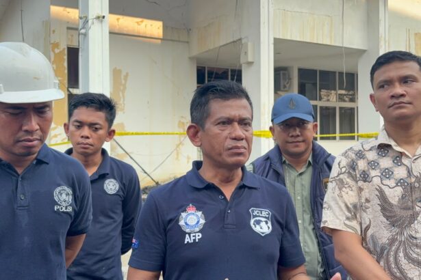 Kasubbid Fiskom Bidlabfor Polda Kalsel, Kompol Sudarno.