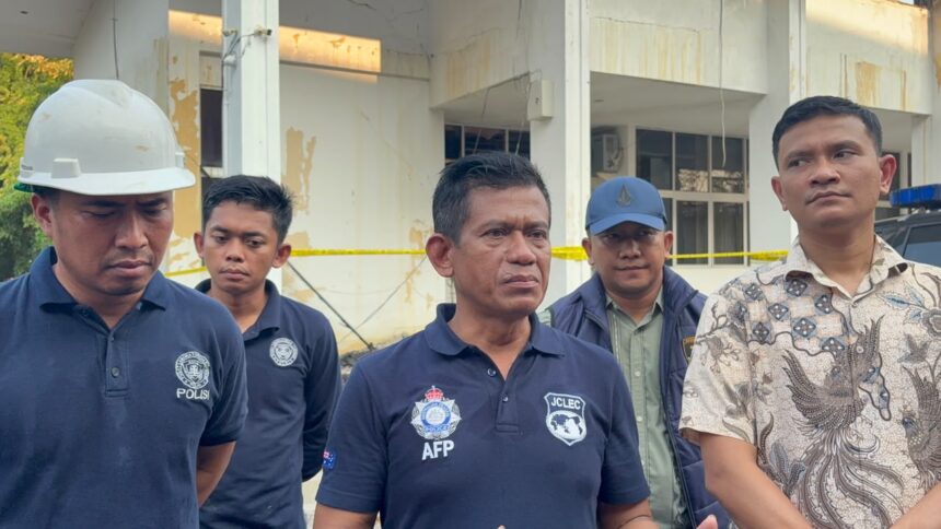 Kasubbid Fiskom Bidlabfor Polda Kalsel, Kompol Sudarno.