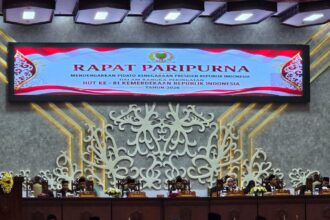 Rapat Paripurna DPRD Provinsi Kalimantan Tengah dengan agenda mendengarkan Pidato Kenegaraan Presiden Republik Indonesia dalam rangka HUT ke-81 Kemerdekaan RI Tahun 2026, Jumat (14/8/2026).