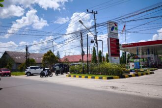 SPBU Jl Bukit Kaminting, Kota Palangka Raya.