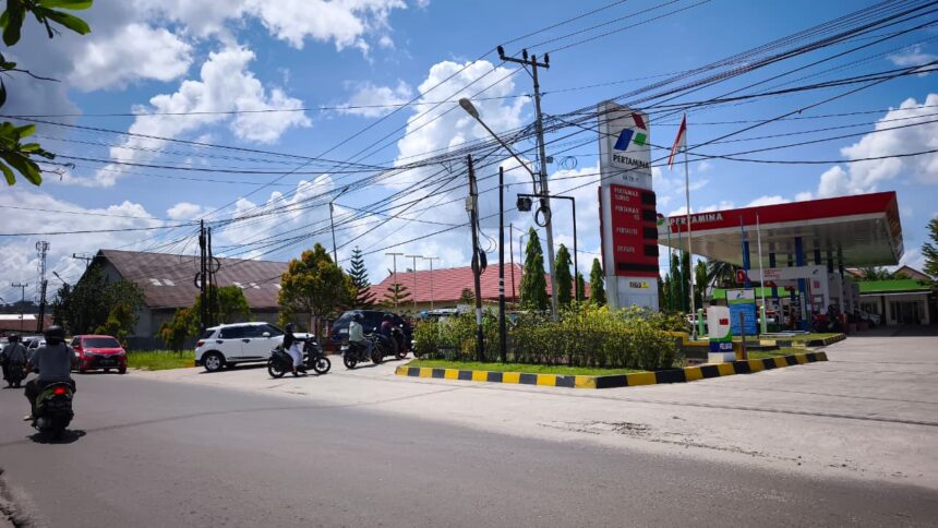 SPBU Jl Bukit Kaminting, Kota Palangka Raya.