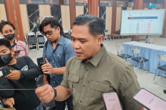 Kepala Dinas Pendidikan Provinsi Kalimantan Tengah, Muhammad Reza Prabowo Usai Lakukan Pemantauan Kegiatan Pembelajaran Jarak Jauh di Aula Berkah kantor Dinas Pendidikan, Senin (31/08/2026).