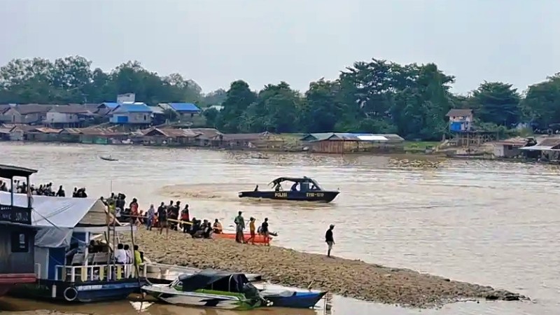 Bocah Tenggelam Di Sungai Kahayan