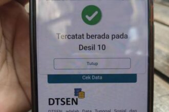 Cara Cek Desil Dtsen Online