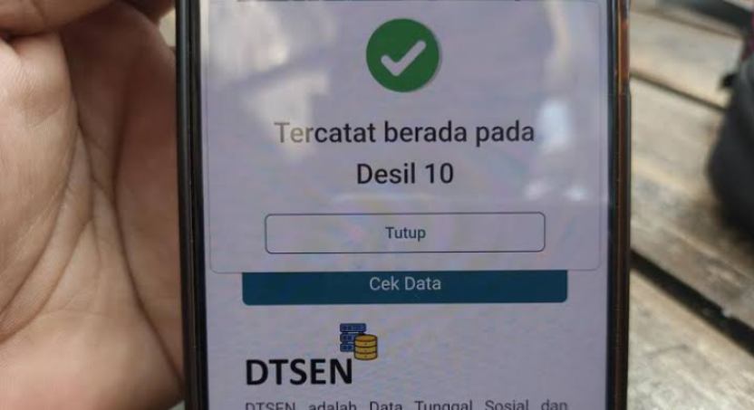 Cara Cek Desil Dtsen Online