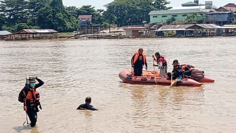 Korban Tenggelam Di Sungai Kahayan