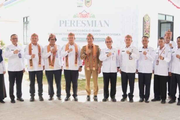Peresmian Radar Cuaca