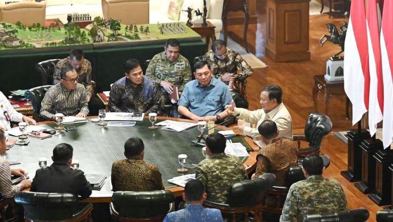 Rapat Prabowo