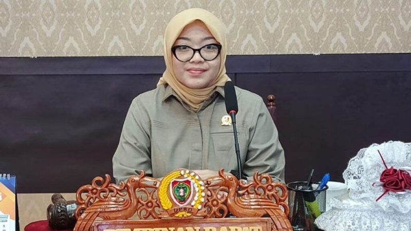 Wakil Ketua I DPRD Kalteng, Riska Agustin