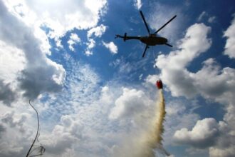 water bombing karhutla