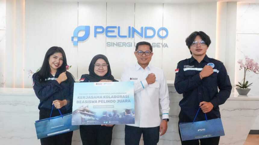 Membuka Akses, Mendorong Inovasi, Pt Pelindo Sinergi Lokaseva Lanjutkan Komitmen Pendidikan Melalui Beasiswa Pelindo Juara