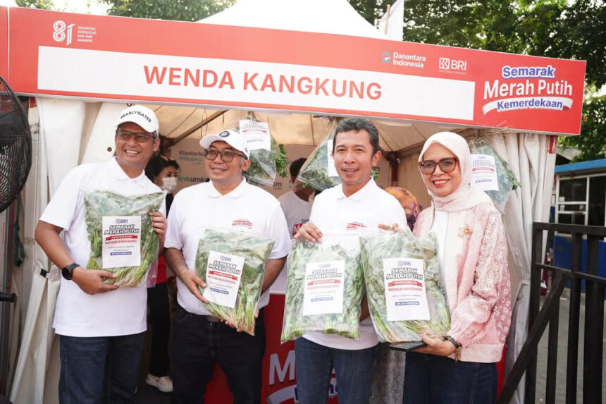 Umkm Binaan Bri Region 6 Antusias Ramaikan Festival Semarak Merah Putih Di Pasar Malaka Rorotan (1)