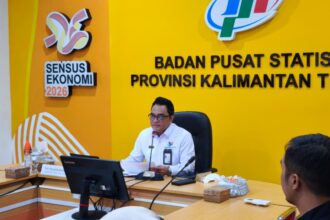 Kepala Badan Pusat Statistik (BPS) Provinsi Kalteng, Toto Haryanto Silitonga.