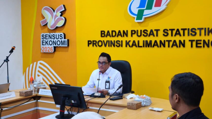 Kepala Badan Pusat Statistik (BPS) Provinsi Kalteng, Toto Haryanto Silitonga.