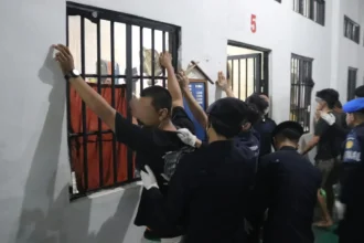 Kantor Wilayah Direktorat Jenderal Pemasyarakatan (Ditjenpas) Kalimantan Tengah menggelar razia gabungan di Rumah Tahanan Negara (Rutan) Kelas IIA Palangka Raya, Kamis malam (17/9/2026).