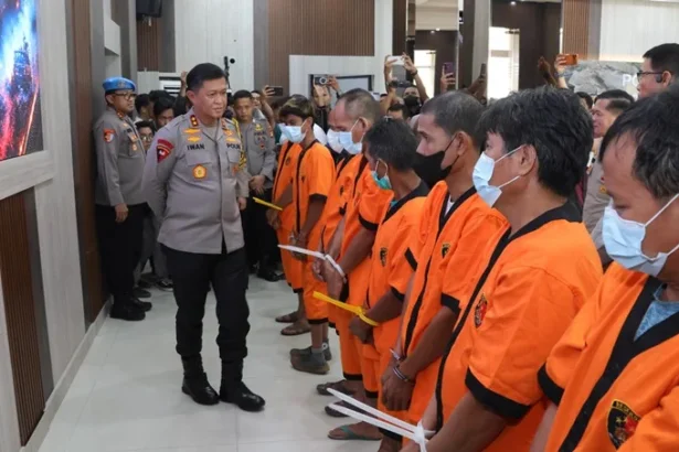 Pelaku Pembakaran Lahan Di Barsel