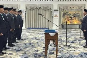 Pelantikan Pejabat Pemprov Kalteng