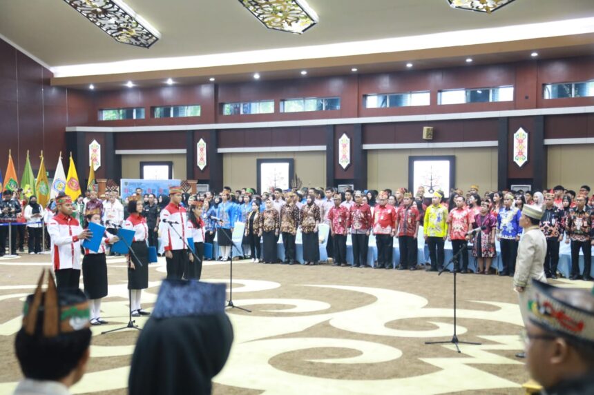 Upacara Peringatan Hari Sumpah Pemuda ke-98 dan Ikrar Bersama Anak Bangsa (IKBAB) Tingkat Provinsi Kalimantan Tengah Tahun 2026.