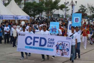 Bri Area Purwokerto Gelar Car Free Day
