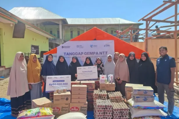 Brids Salurkan Bantuan Untuk Dukung Pemulihan Pascagempa Di Nusa Tenggara Timur