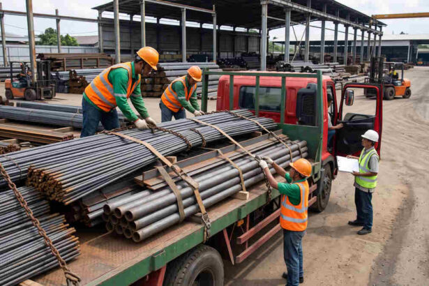 Besi Datang Tepat Waktu Dan Utuh, Ini Yang Disiapkan Sentral Besi Pratama Putra