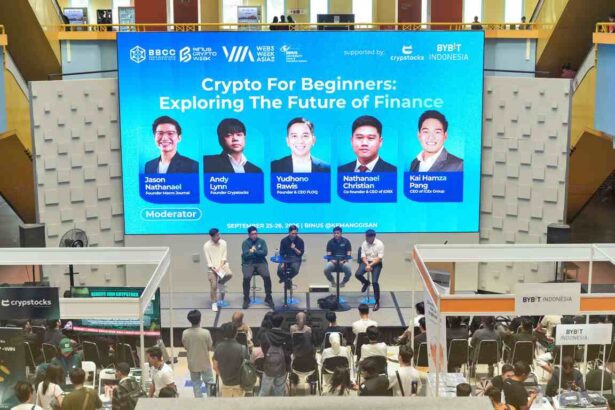 Diskusi Melihat Potensi Industri Kripto Indonesia Di Masa Depan Di Acara Binus Crypto Week 2026, Pada 25 September 2026 (1)
