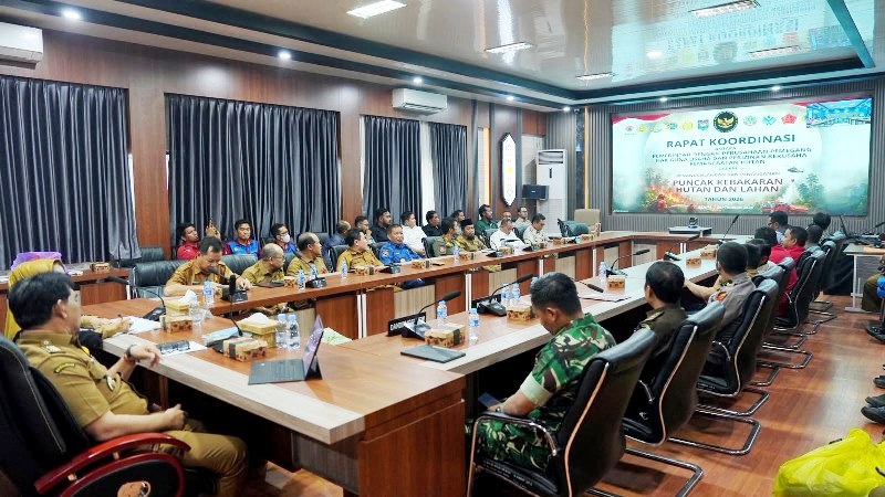 Rakor Karhutla Barito Utara