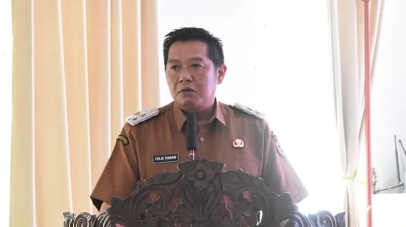 Wakil Bupati Barito Utara Felix Sonadie Y Tingan