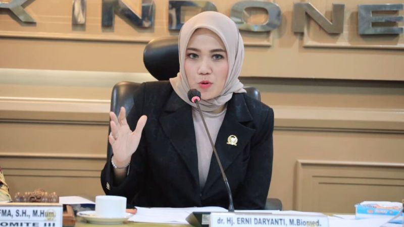 Wakil Ketua Komite Iii Dpd Ri, Erni Daryanti